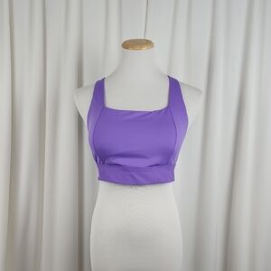 All In Motion Crossback Sports Bra Purple Size Large